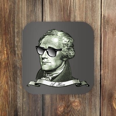 Alexander Hamilton A. Ham Sunglasses USA Coaster