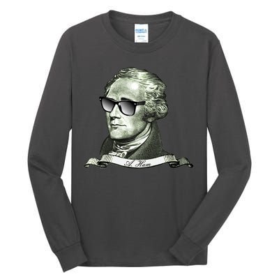 Alexander Hamilton A. Ham Sunglasses USA Tall Long Sleeve T-Shirt