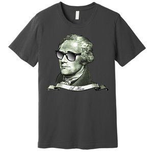 Alexander Hamilton A. Ham Sunglasses USA Premium T-Shirt