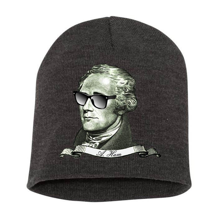 Alexander Hamilton A. Ham Sunglasses USA Short Acrylic Beanie