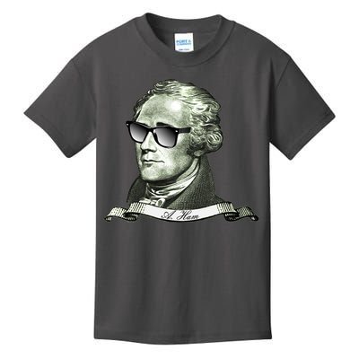 Alexander Hamilton A. Ham Sunglasses USA Kids T-Shirt