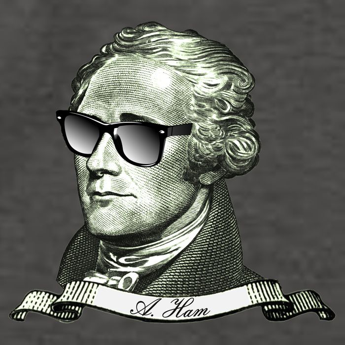 Alexander Hamilton A. Ham Sunglasses USA Vector Backpack