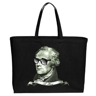 Alexander Hamilton A. Ham Sunglasses USA Cotton Canvas Jumbo Tote