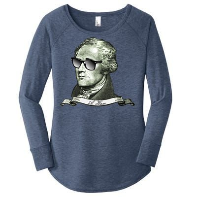 Alexander Hamilton A. Ham Sunglasses USA Women's Perfect Tri Tunic Long Sleeve Shirt