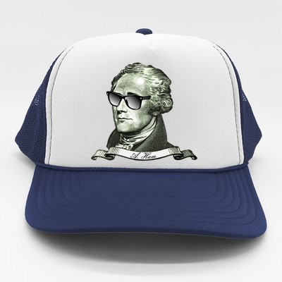 Alexander Hamilton A. Ham Sunglasses USA Trucker Hat