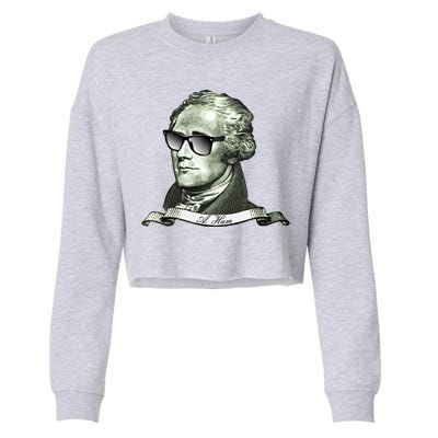 Alexander Hamilton A. Ham Sunglasses USA Cropped Pullover Crew