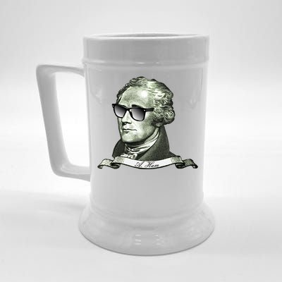 Alexander Hamilton A. Ham Sunglasses USA Beer Stein