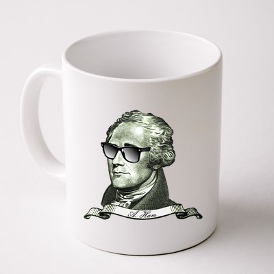 Alexander Hamilton A. Ham Sunglasses USA Coffee Mug