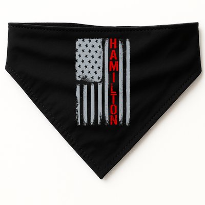 Alexander Hamilton American Vintage Flag USA-Made Doggie Bandana