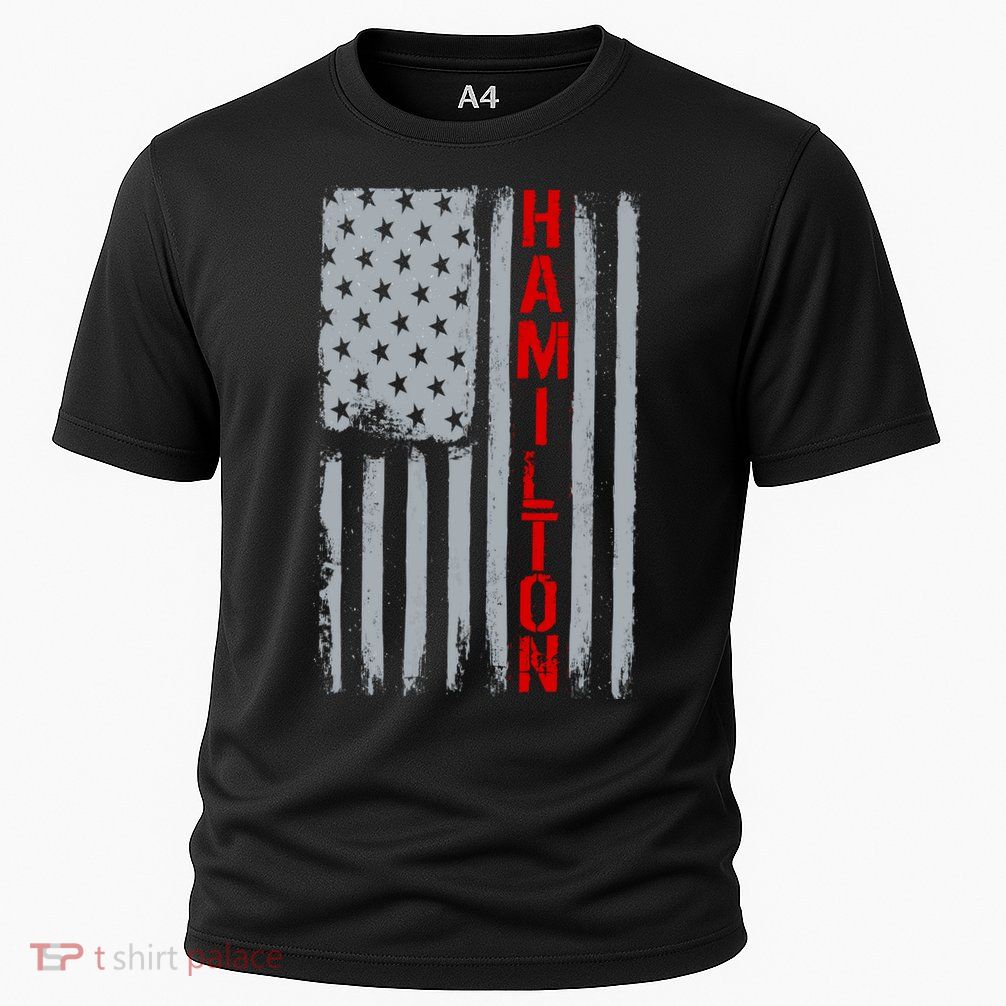 Alexander Hamilton American Vintage Flag Performance Shirt
