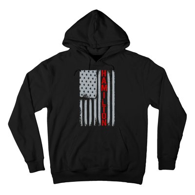 Alexander Hamilton American Vintage Flag Hoodie