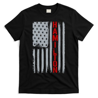Alexander Hamilton American Vintage Flag T-Shirt