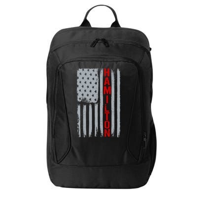 Alexander Hamilton American Vintage Flag City Backpack