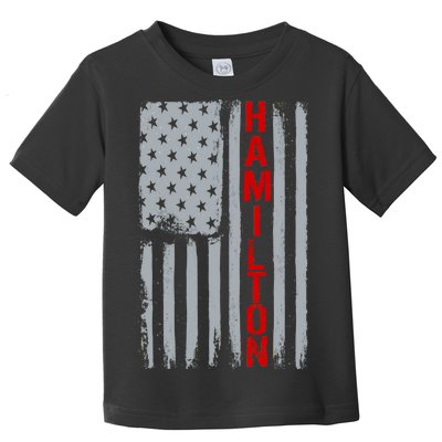 Alexander Hamilton American Vintage Flag Toddler T-Shirt