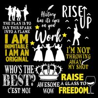 Alexander Hamilton Best Song Quotes Lyrics City Backpack