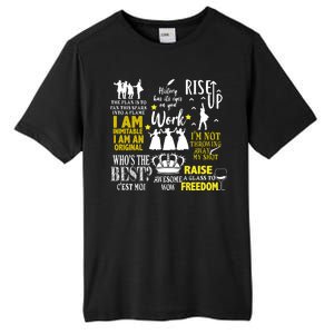 Alexander Hamilton Best Song Quotes Lyrics Tall Fusion ChromaSoft Performance T-Shirt