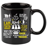 Alexander Hamilton Best Song Quotes Lyrics 11oz C Handle Ceramic Mug