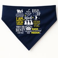 Alexander Hamilton Best Song Quotes Lyrics USA-Made Doggie Bandana