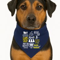 Alexander Hamilton Best Song Quotes Lyrics USA-Made Doggie Bandana