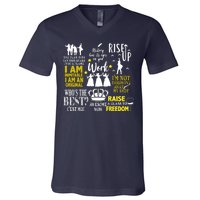 Alexander Hamilton Best Song Quotes Lyrics V-Neck T-Shirt