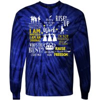 Alexander Hamilton Best Song Quotes Lyrics Tie-Dye Long Sleeve Shirt