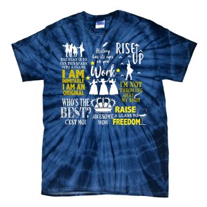 Alexander Hamilton Best Song Quotes Lyrics Tie-Dye T-Shirt