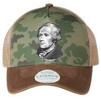 Alexander Hamilton Big Face Portrait A. Ham Legacy Tie Dye Trucker Hat