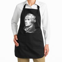 Alexander Hamilton Big Face Portrait A. Ham Apron