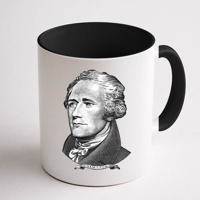 Alexander Hamilton Big Face Portrait A. Ham Mug