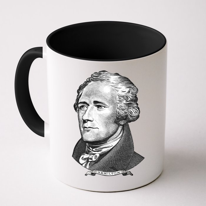 Alexander Hamilton Big Face Portrait A. Ham Mug