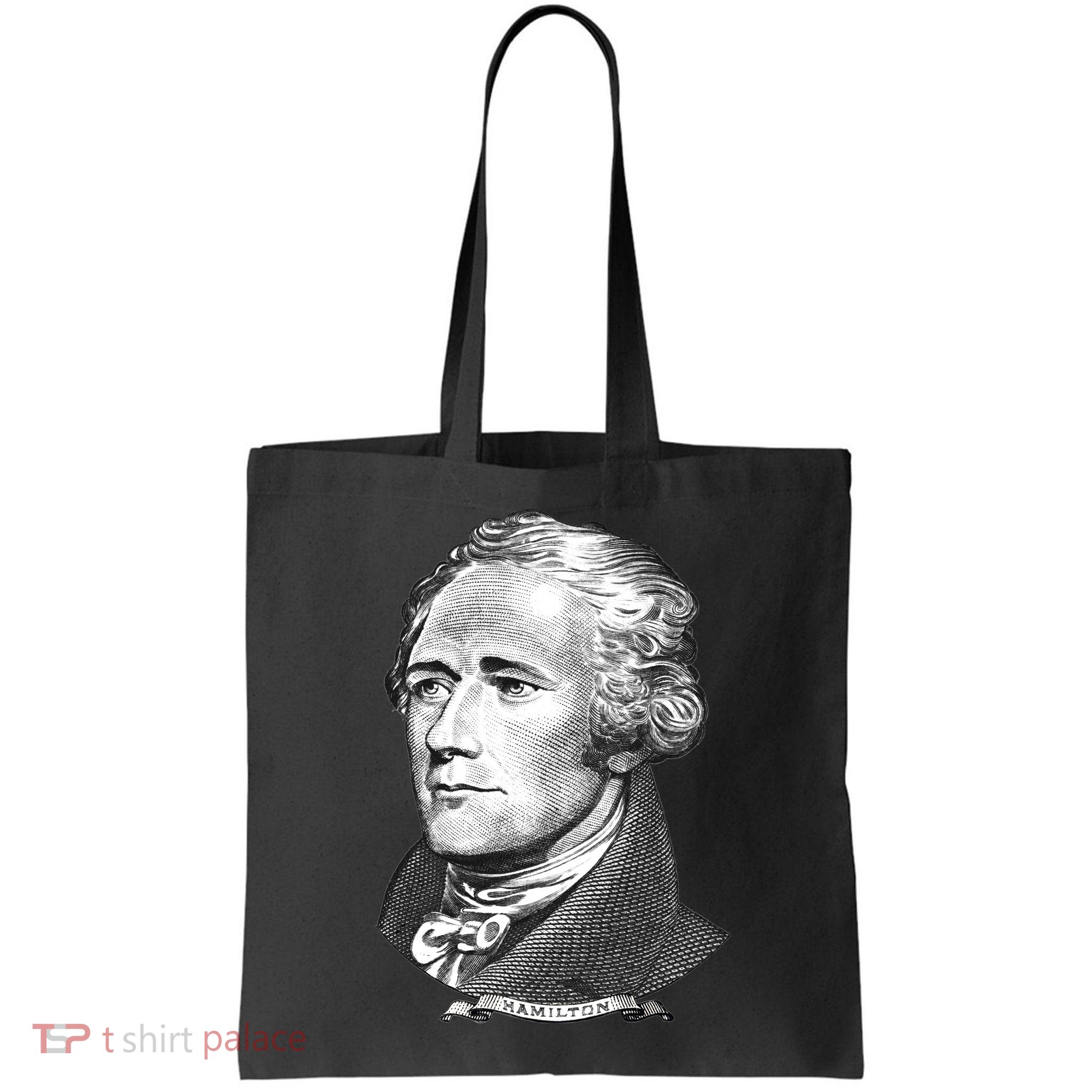 Alexander Hamilton Big Face Portrait A. Ham Bag