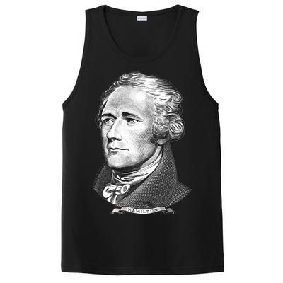 Alexander Hamilton Big Face Portrait A. Ham PosiCharge Competitor Tank