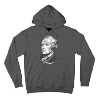 Alexander Hamilton Big Face Portrait A. Ham Hoodie