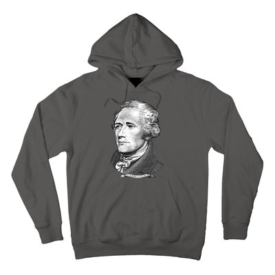 Alexander Hamilton Big Face Portrait A. Ham Hoodie