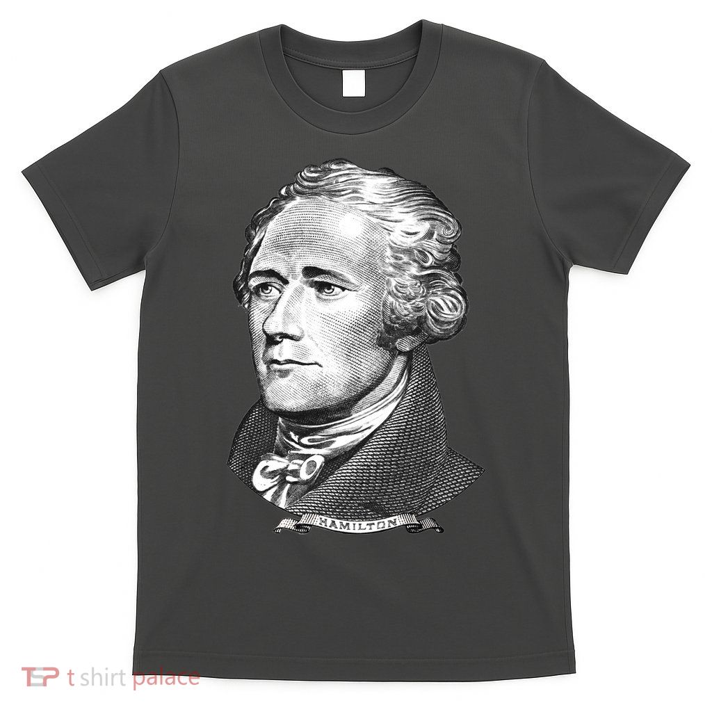 Alexander Hamilton Big Face Portrait A. Ham T-Shirt