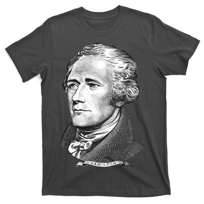 Alexander Hamilton Big Face Portrait A. Ham T-Shirt