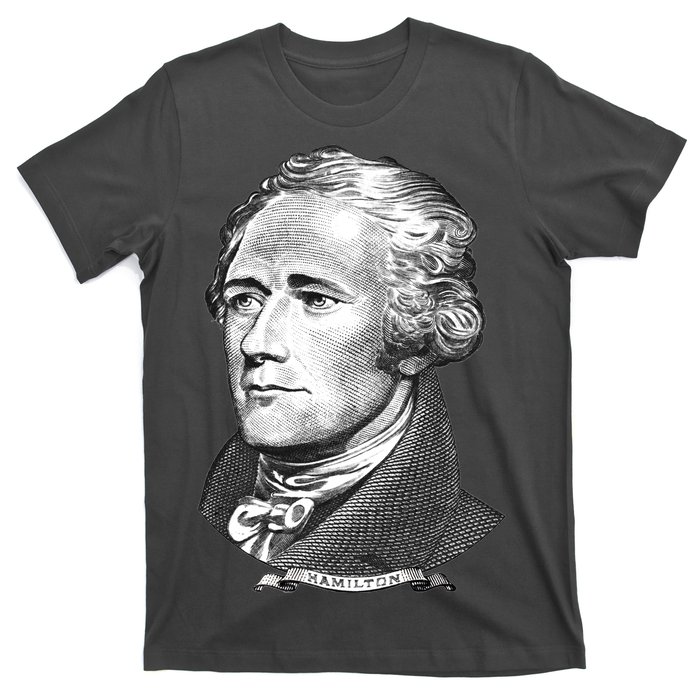 Alexander Hamilton Big Face Portrait A. Ham T-Shirt