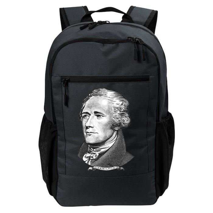 Alexander Hamilton Big Face Portrait A. Ham Backpack