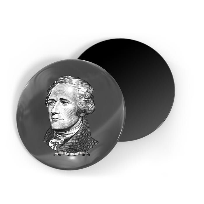 Alexander Hamilton Big Face Portrait A. Ham Magnet