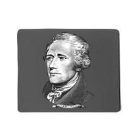 Alexander Hamilton Big Face Portrait A. Ham Mousepad