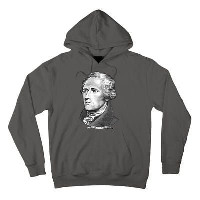 Alexander Hamilton Big Face Portrait A. Ham Tall Hoodie