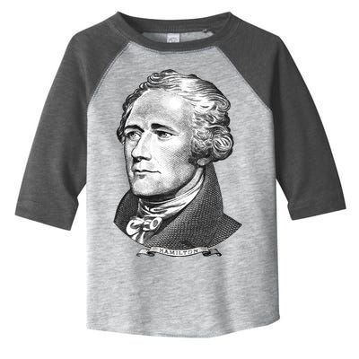 Alexander Hamilton Big Face Portrait A. Ham Toddler Fine Jersey T-Shirt