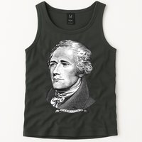 Alexander Hamilton Big Face Portrait A. Ham Tank Top