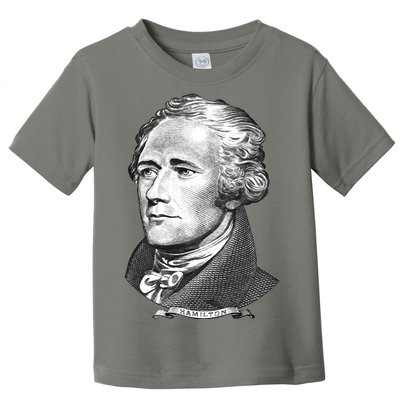 Alexander Hamilton Big Face Portrait A. Ham Toddler T-Shirt