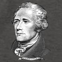 Alexander Hamilton Big Face Portrait A. Ham Vector Backpack