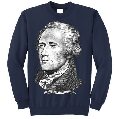 Alexander Hamilton Big Face Portrait A. Ham Sweatshirt