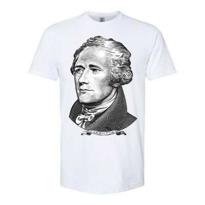 Alexander Hamilton Big Face Portrait A. Ham Softstyle CVC T-Shirt