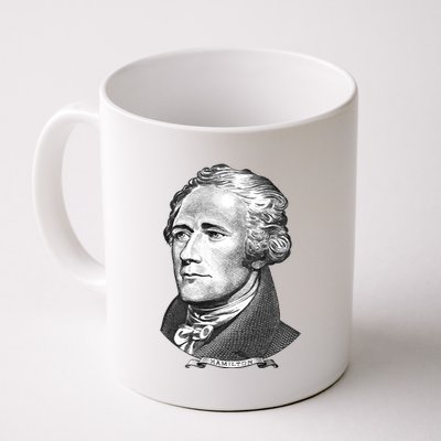 Alexander Hamilton Big Face Portrait A. Ham Coffee Mug