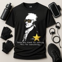 Alexander Hamilton Fall For Everything Performance Shirt