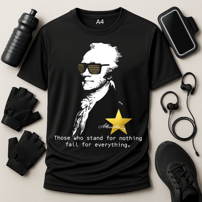 Alexander Hamilton Fall For Everything Performance Shirt